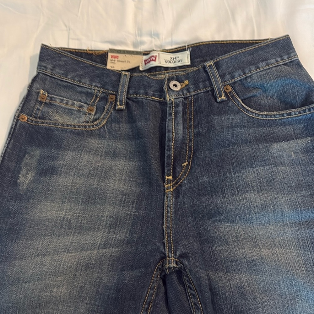 NWT Levi’s 514 Straight Fit Jeans Men’s 30x30 Blue Denim Medium Wash